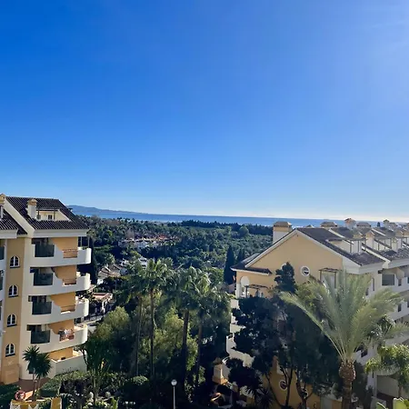 Walking Distance To Puerto Banus Sea View Apartment Marbella